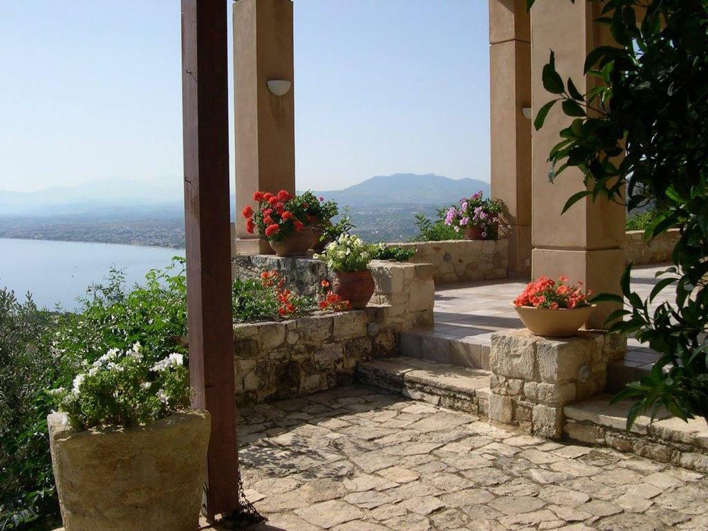 Villa Vollard With Amazing View Pool Heraklion  Exterior photo